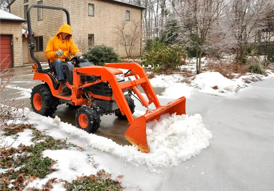 How Snow Plowing Service Supports Landscaping Longevity Lyme, CT