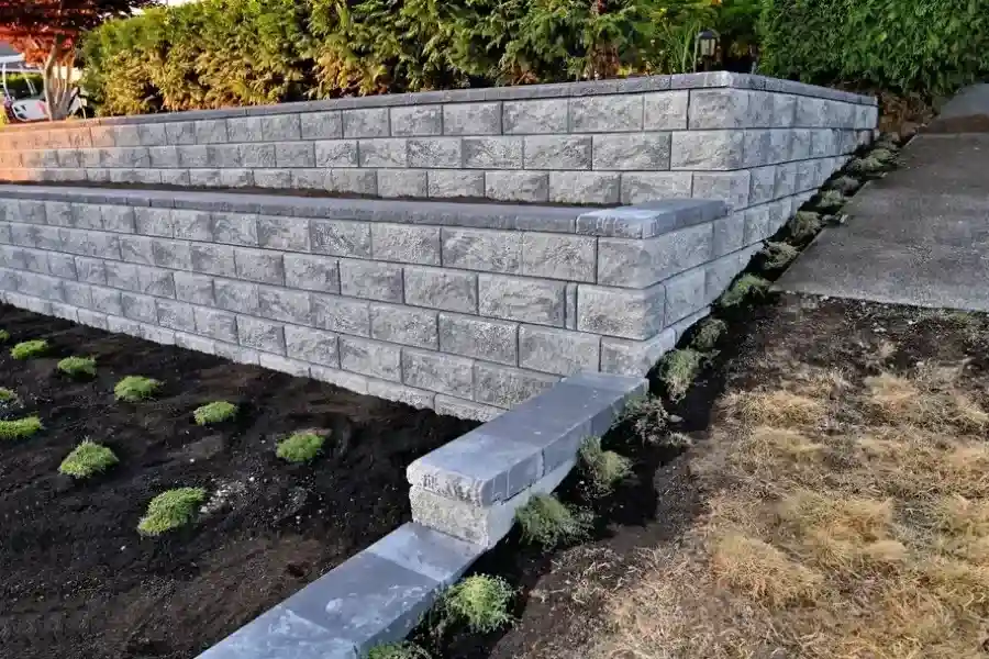 Retaining Wall Installation For Stronger Landscape Support in Lyme, CT